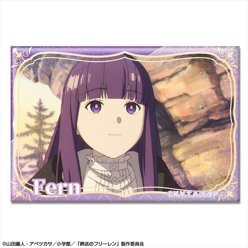 (Goods - Badge) Frieren: Beyond Journey's End TV Anime Holographic Button Badge Ver. 3 Design 12 (Fern/B)