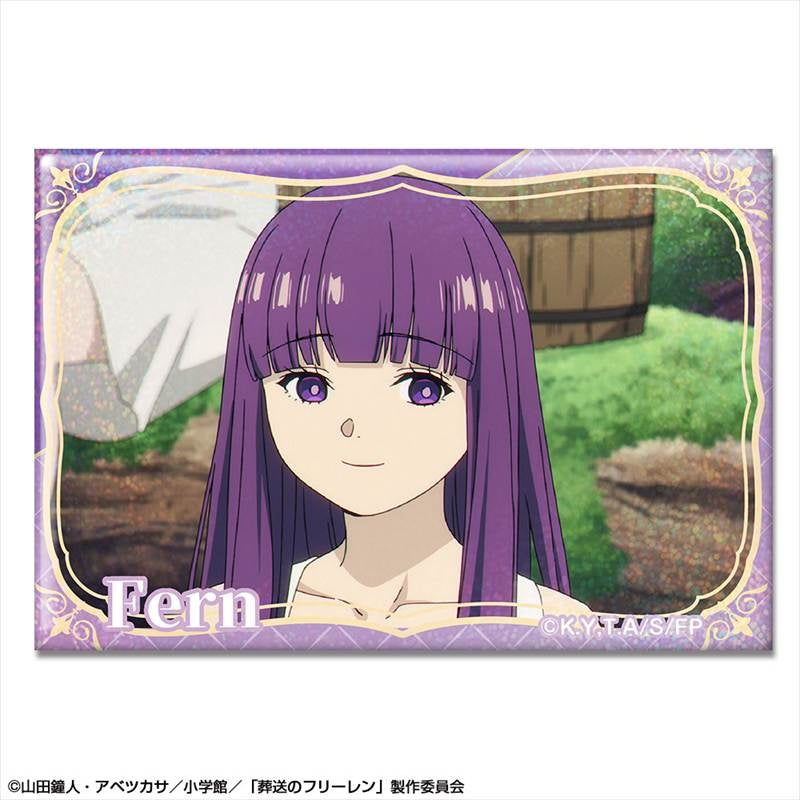 (Goods - Badge) Frieren: Beyond Journey's End TV Anime Holographic Button Badge Ver. 3 Design 13 (Fern/C)