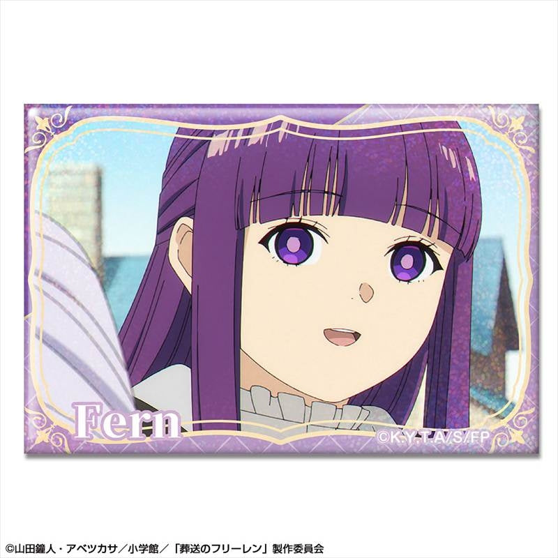 (Goods - Badge) Frieren: Beyond Journey's End TV Anime Holographic Button Badge Ver. 3 Design 15 (Fern/E)