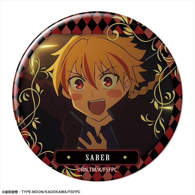 (Goods - Badge) TV Anime Fate/strange Fake Button Badge Design 03 (Saber/A)