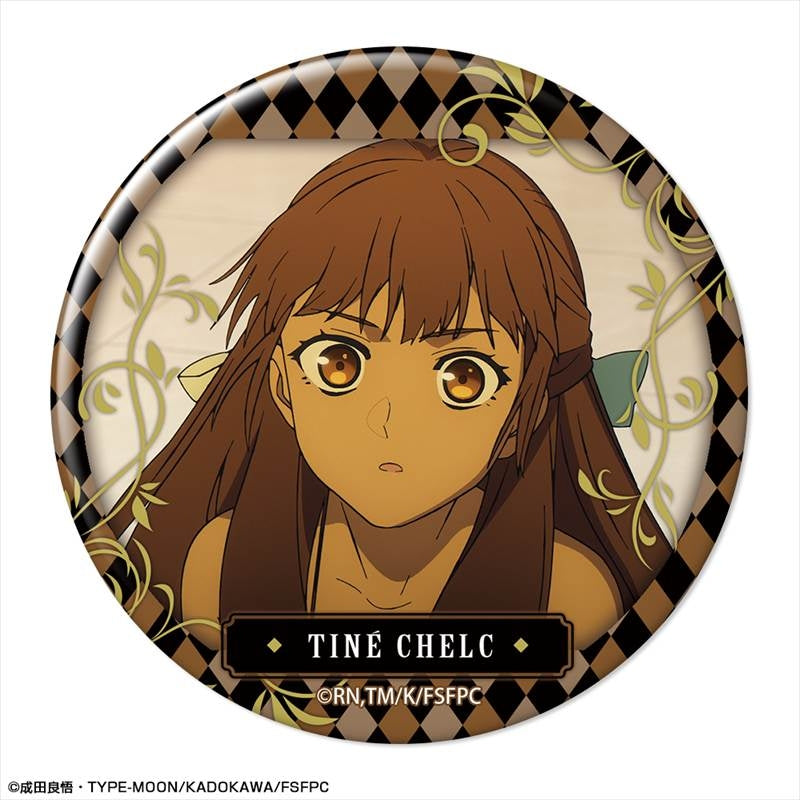 (Goods - Badge) TV Anime Fate/strange Fake Button Badge Design 07 (Tine Chelc/B)