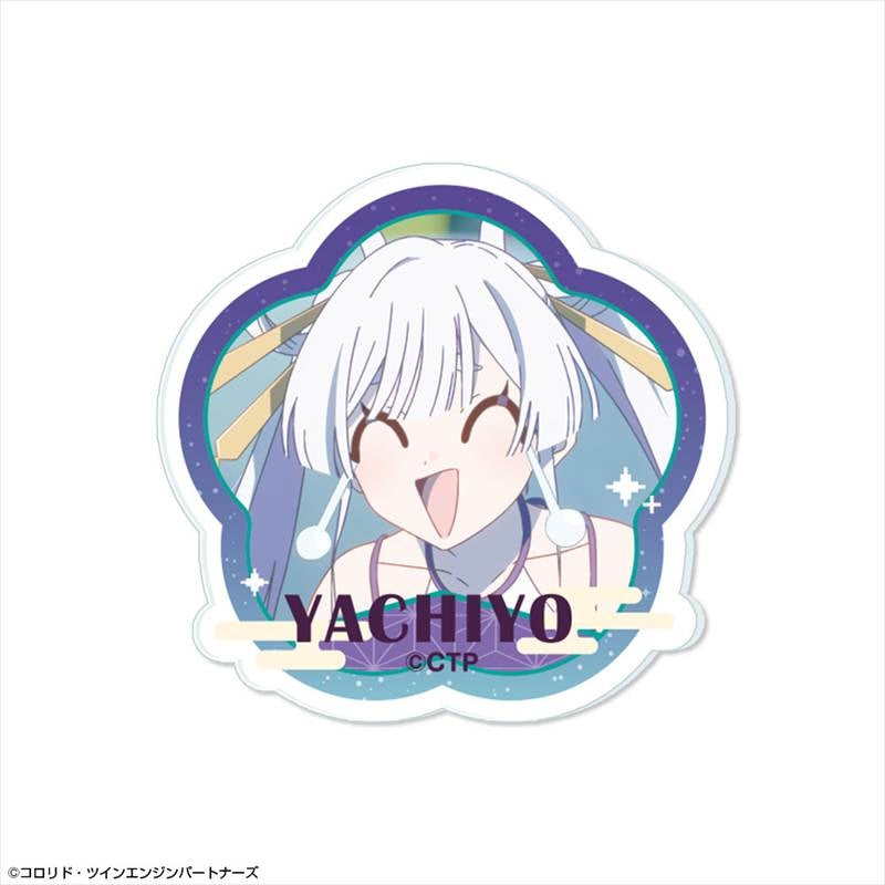 (Goods - Badge) Cosmic Princess Kaguya! Acrylic Badge 10 Yachiyo Runami