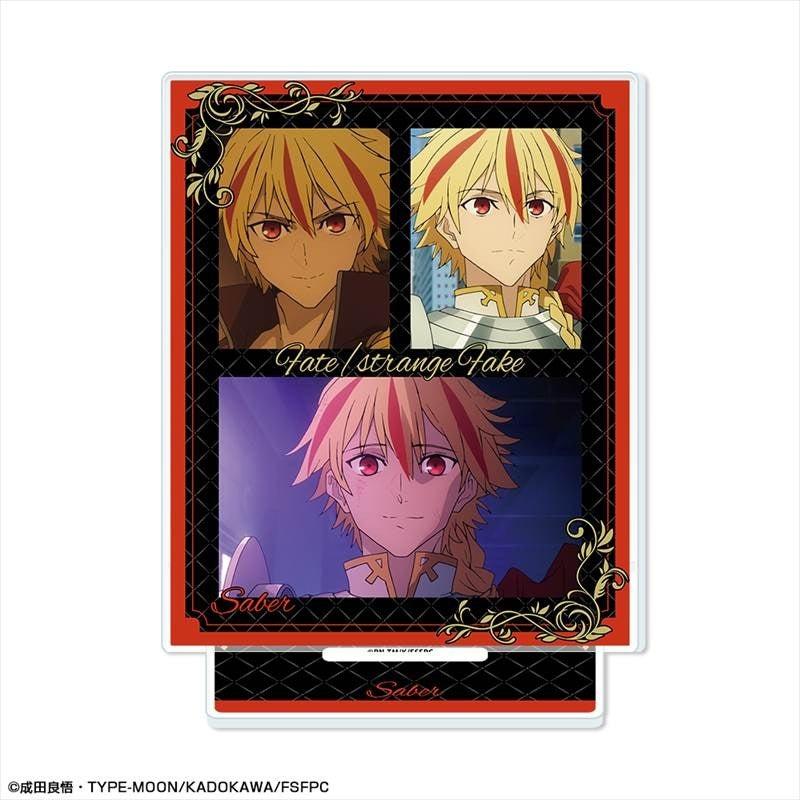 (Goods - Acrylic Stand) TV Anime Fate/strange Fake Acrylic Stand Design 02 (Saber)