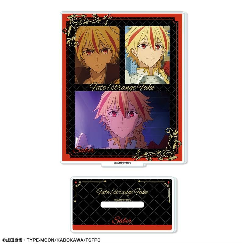 (Goods - Acrylic Stand) TV Anime Fate/strange Fake Acrylic Stand Design 02 (Saber)