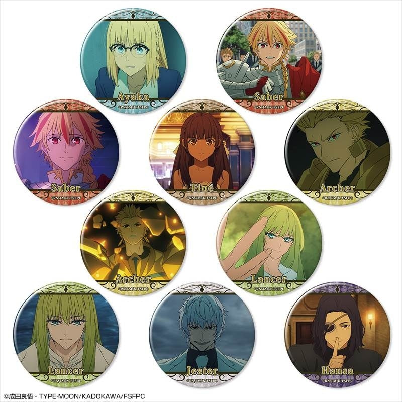 (Goods - Badge) TV Anime Fate/strange Fake Trading Button Badge Vol. 2 (Blind Box -Single)