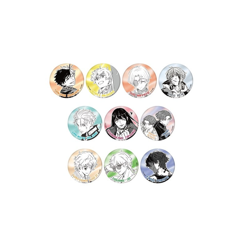 (Goods - Badge) WIND BREAKER Recording Script Illustraion Can Badge (Blind Box -Single)