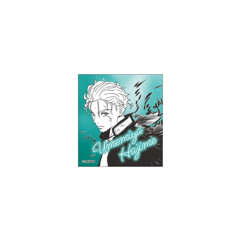 (Goods - Sticker) WIND BREAKER Recording Script Illustraion Sticker Umemiya
