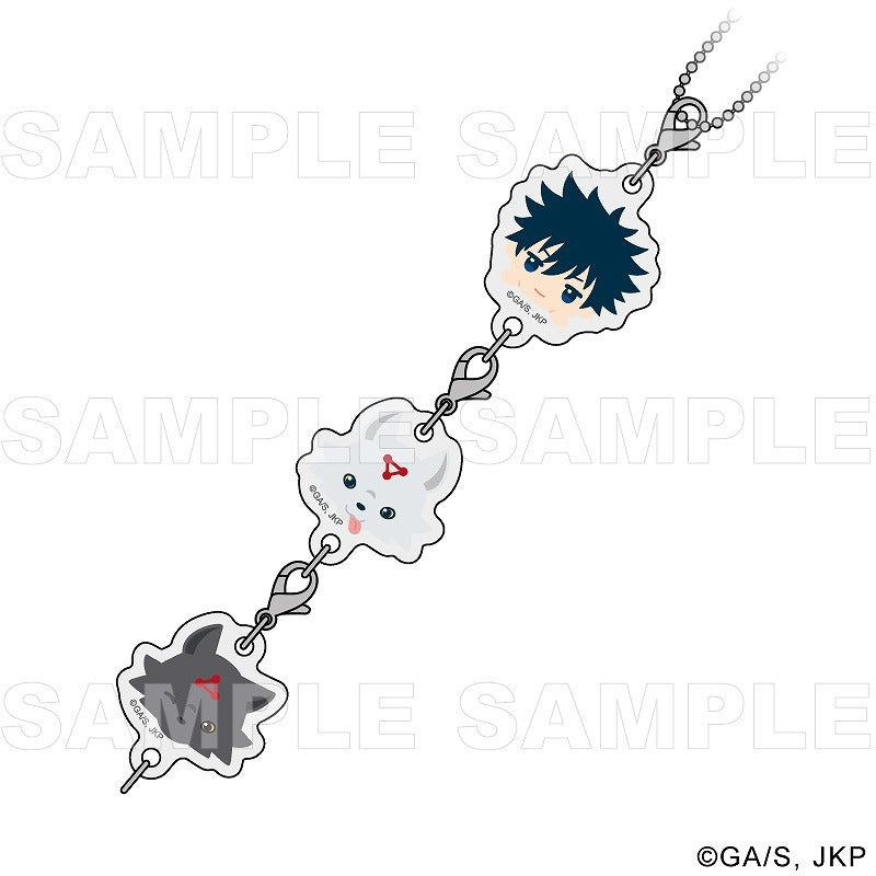 [Jujutsu Kaisen] Megumi & Shikigami Collection Three-Piece Acrylic Keychain [Divine Dogs White & Black]