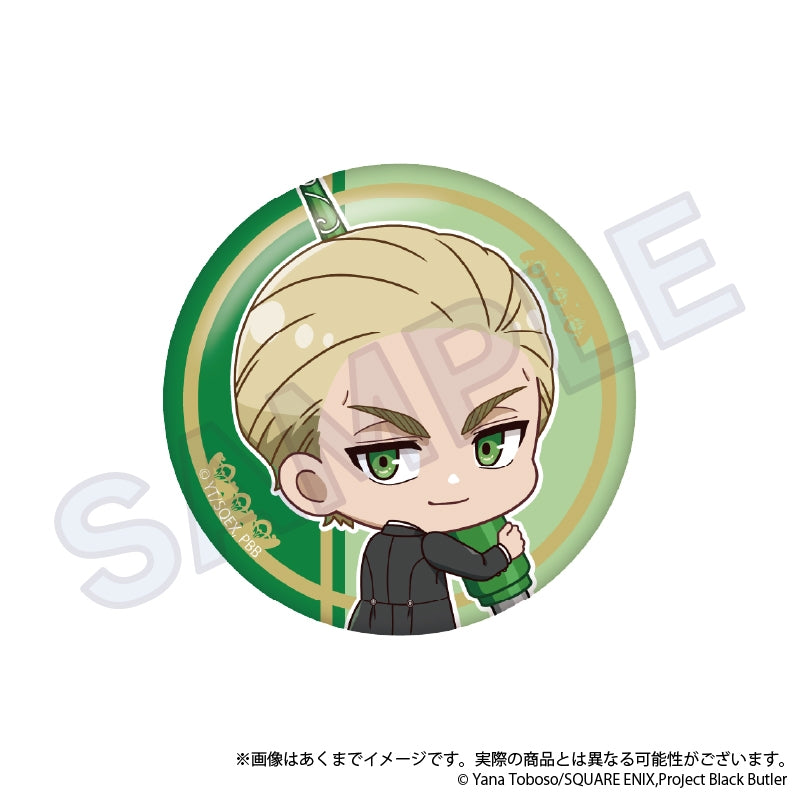 (Goods - Badge) Black Butler: Public School Arc Trading Can Badge Oekakiccho Ver. (Blind Box -Single)