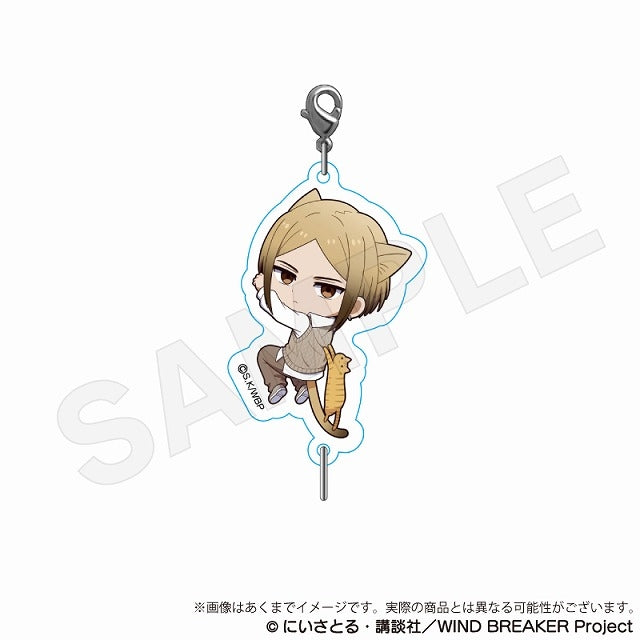 (Goods - Charm) WIND BREAKER Trading Connectable Charms – Hittsuki Nyan Ver. (Blind Box -Single)