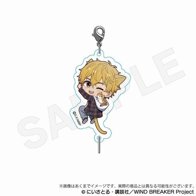 (Goods - Charm) WIND BREAKER Trading Connectable Charms – Hittsuki Nyan Ver. (Blind Box -Single)