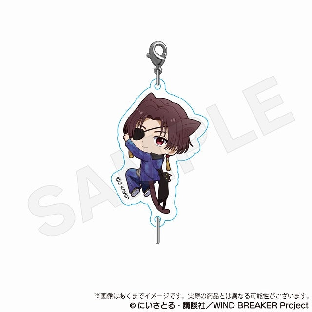 (Goods - Charm) WIND BREAKER Trading Connectable Charms – Hittsuki Nyan Ver. (Blind Box -Single)