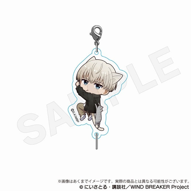 (Goods - Charm) WIND BREAKER Trading Connectable Charms – Hittsuki Nyan Ver. (Blind Box -Single)