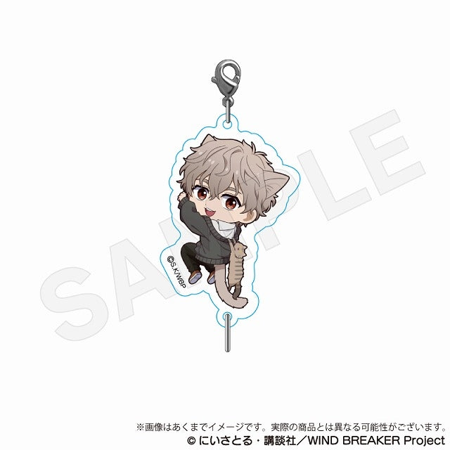 (Goods - Charm) WIND BREAKER Trading Connectable Charms – Hittsuki Nyan Ver. (Blind Box -Single)