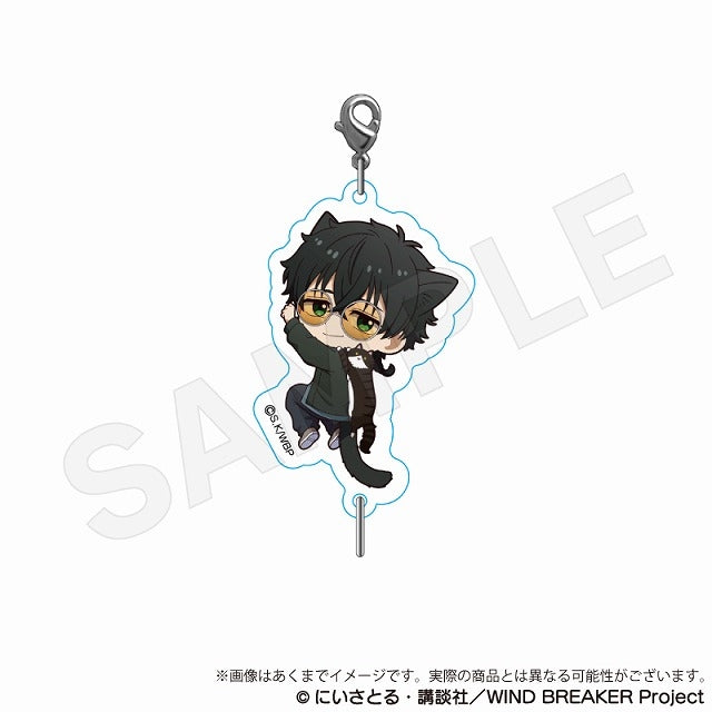 (Goods - Charm) WIND BREAKER Trading Connectable Charms – Hittsuki Nyan Ver. (Blind Box -Single)