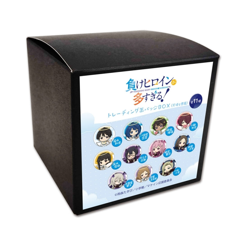 (1BOX=11)(Goods - Badge) Too Many Losing Heroines! Trading Button Badge (Angel & Devil)(Blind Box -Single)