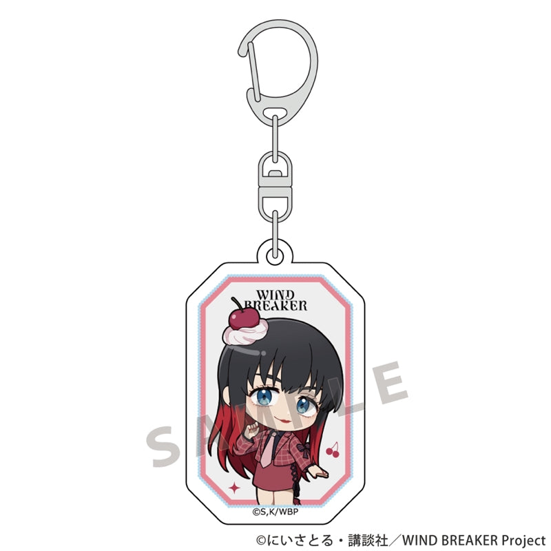 (Goods - Keychain) WIND BREAKER Acrylic Keychain (Tasuku Tsubakino/Whipped Cream & Cherry )