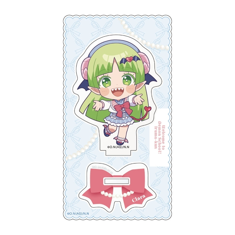 (Goods - Acrylic Stand) Welcome to Demon School! Iruma-kun Acrylic Stand (Clara Valac/Ribbon Co-ord)
