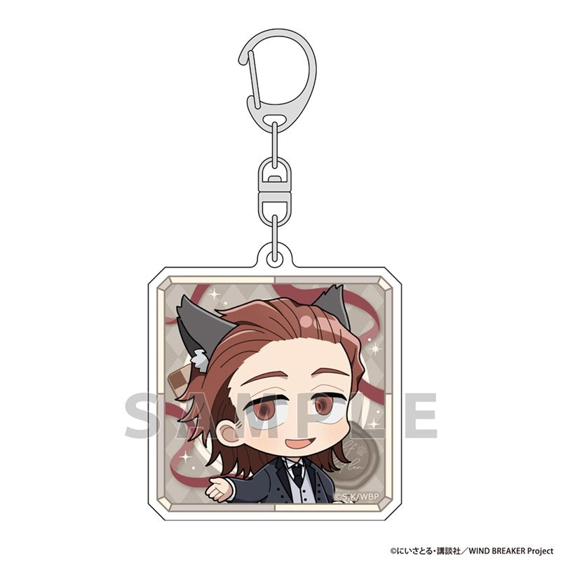 (Goods - Keychain) WIND BREAKER Acrylic Keychain (Shingo Natori/Wolf Butler)