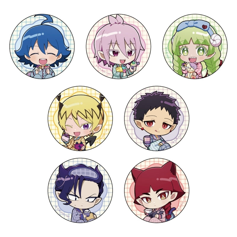 (Goods - Badge) Welcome to Demon School! Iruma-kun Pajama Party Mini Character Can Badge (Blind Box -Single)
