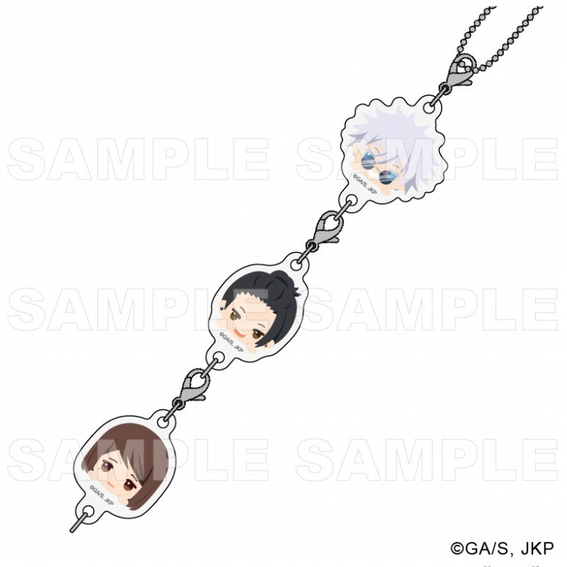 (Goods - Keychain) Jujutsu Kaisen Chokotte! Multi-Part Acrylic Keychain Hidden Inventory / Premature Death (Gojo, Geto, Ieri)
