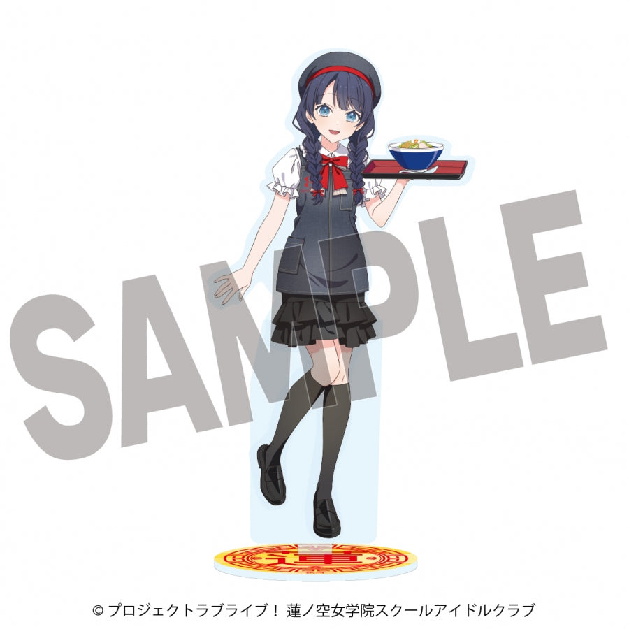 (Goods - Acrylic Stand) Love Live! Hasunosora Jogakuin School Idol Club x Hachi-ban Ramen Collab BIGAcrylic Stand Sayaka Murano