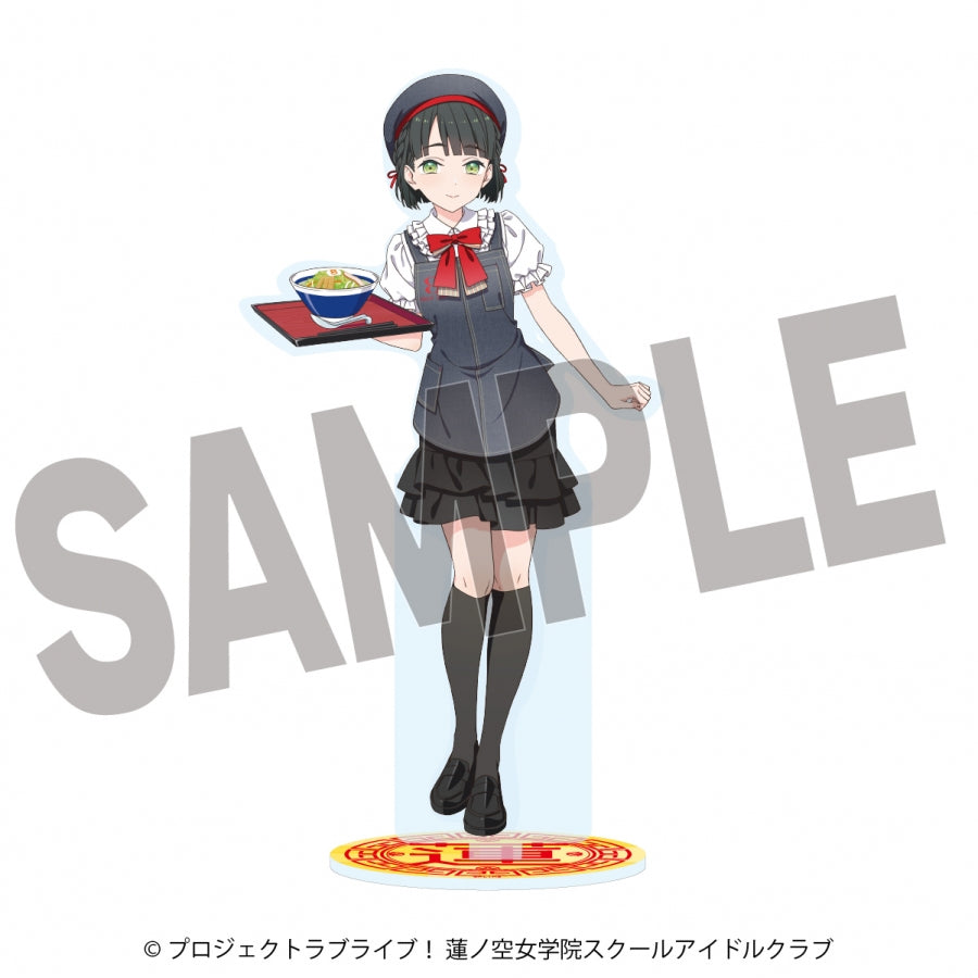 (Goods - Acrylic Stand) Love Live! Hasunosora Jogakuin School Idol Club x Hachi-ban Ramen Collab BIGAcrylic Stand Ginko Momose