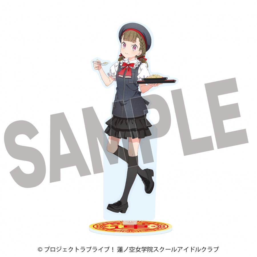(Goods - Acrylic Stand) Love Live! Hasunosora Jogakuin School Idol Club x Hachi-ban Ramen Collab BIGAcrylic Stand Kosuzu Kachımachi