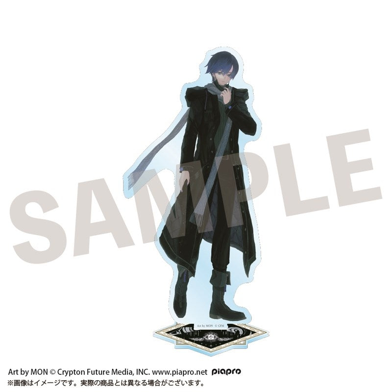 (Goods - Acrylic Stand) VOCALOID STEAKA "Watching you" Hatsune Miku x Obaken Acrylic Stand Ao