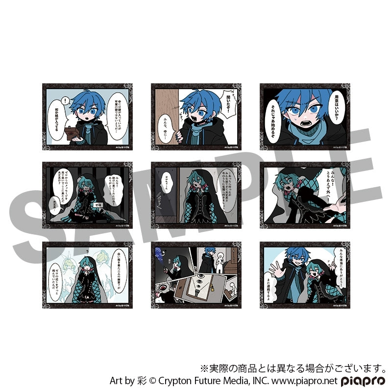 (Goods - Card) VOCALOID STEAKA Watching you Hatsune Miku x Obaken Afterparty Trading RepoKoma Panel Photo Card (Blind Box -Single)
