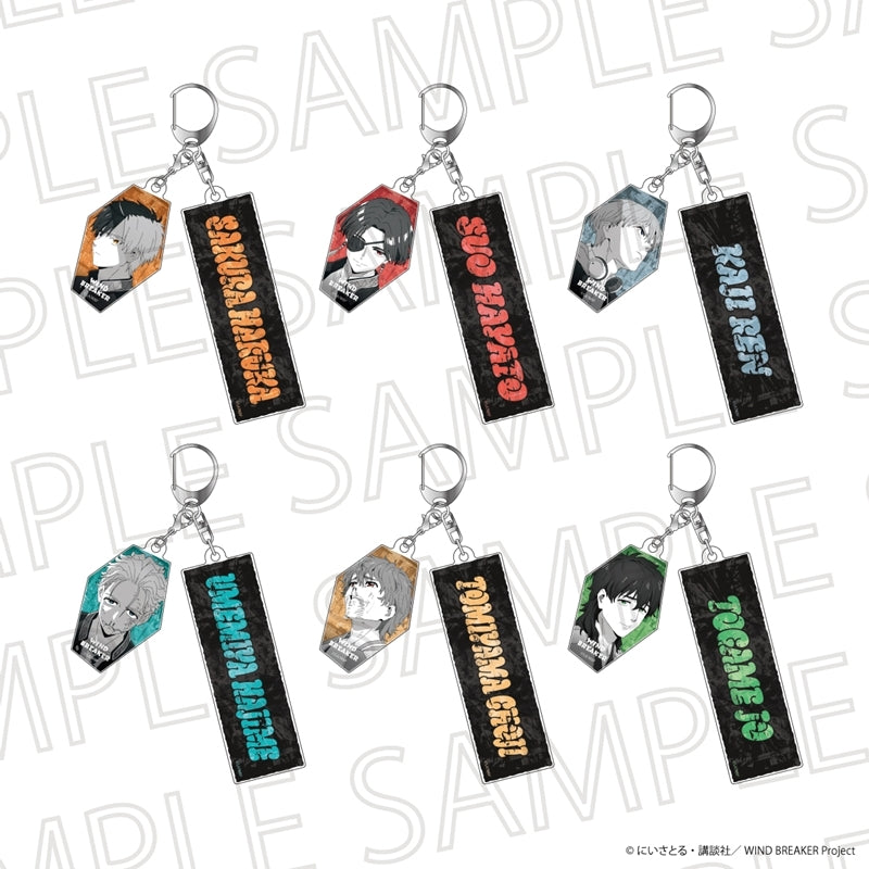 (Goods - Keychain) WIND BREAKER Name Keychain (Accent Color) Jo Togame
