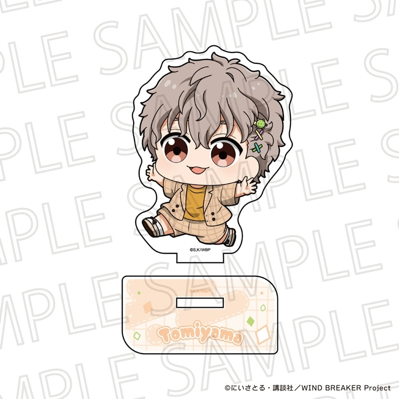 (Goods - Acrylic Stand) WIND BREAKER Puchiteku Acrylic Stand Choji Tomiyama