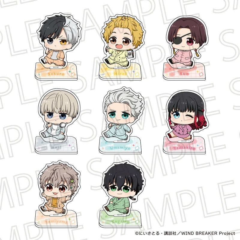 (Goods - Acrylic Stand) WIND BREAKER Puchiteku Acrylic Stand Choji Tomiyama