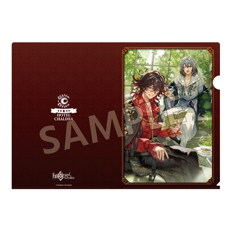 (Goods - Clear File) Fate/Grand Order Hotel Collab Vol.3 Clear File Oberon & Dante Alighieri