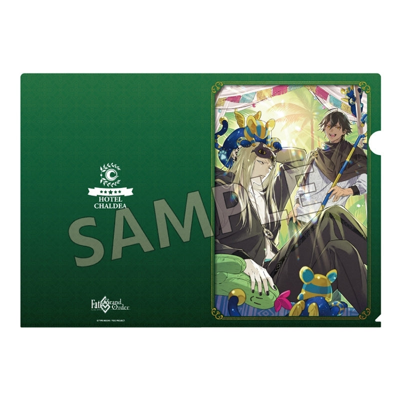 (Goods - Clear File) Fate/Grand Order Hotel Collab Vol.3 Clear File Tezcatlipoca & Ozymandias