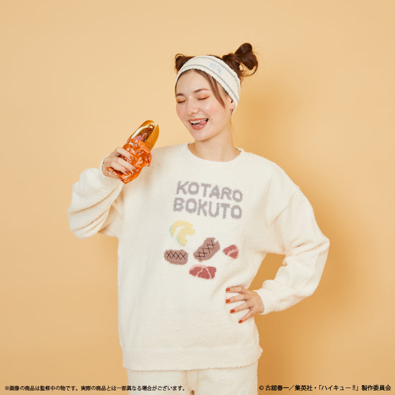 [Haikyu!!] //PreOrder// Palude Room Wear Hoodie (One-size-fits-all) / Kotato Bokuto