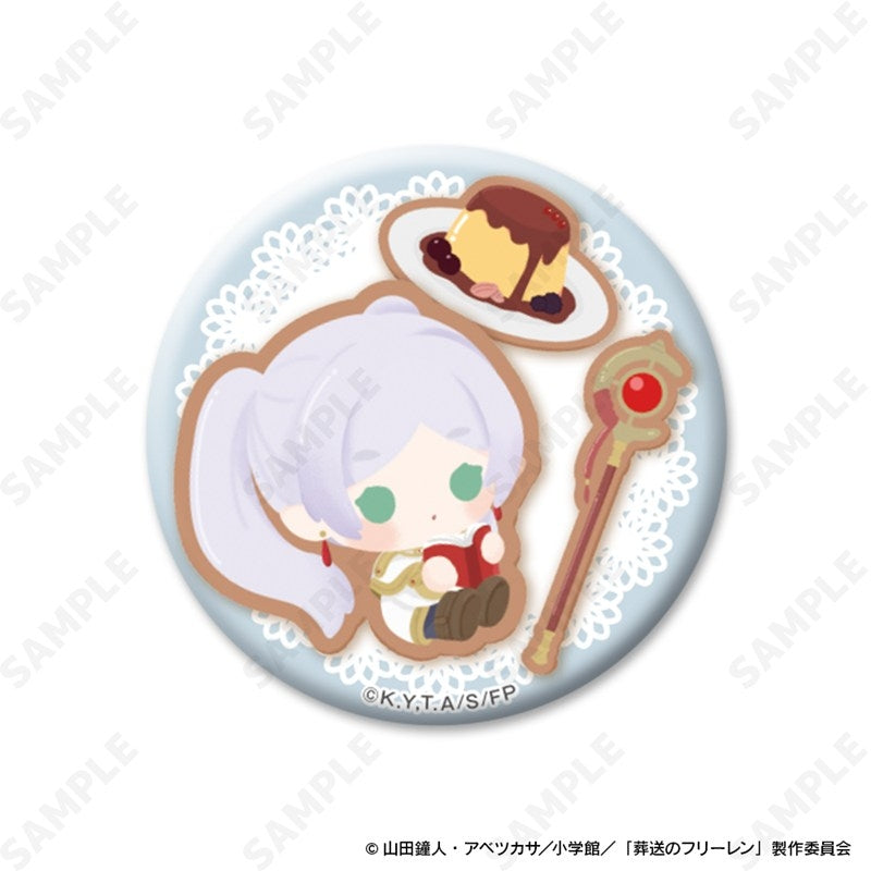 (1BOX=8)(Goods - Badge) Frieren: Beyond Journey's End Trading Mat Button Badge (Blind Box -Single)