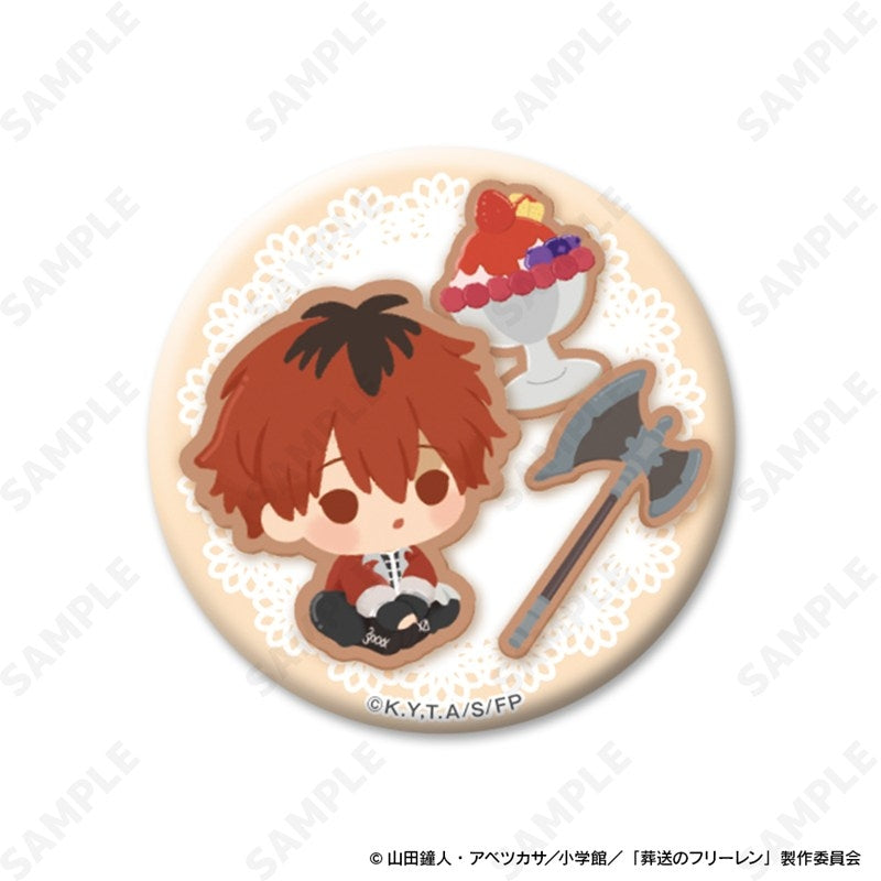 (1BOX=8)(Goods - Badge) Frieren: Beyond Journey's End Trading Mat Button Badge (Blind Box -Single)
