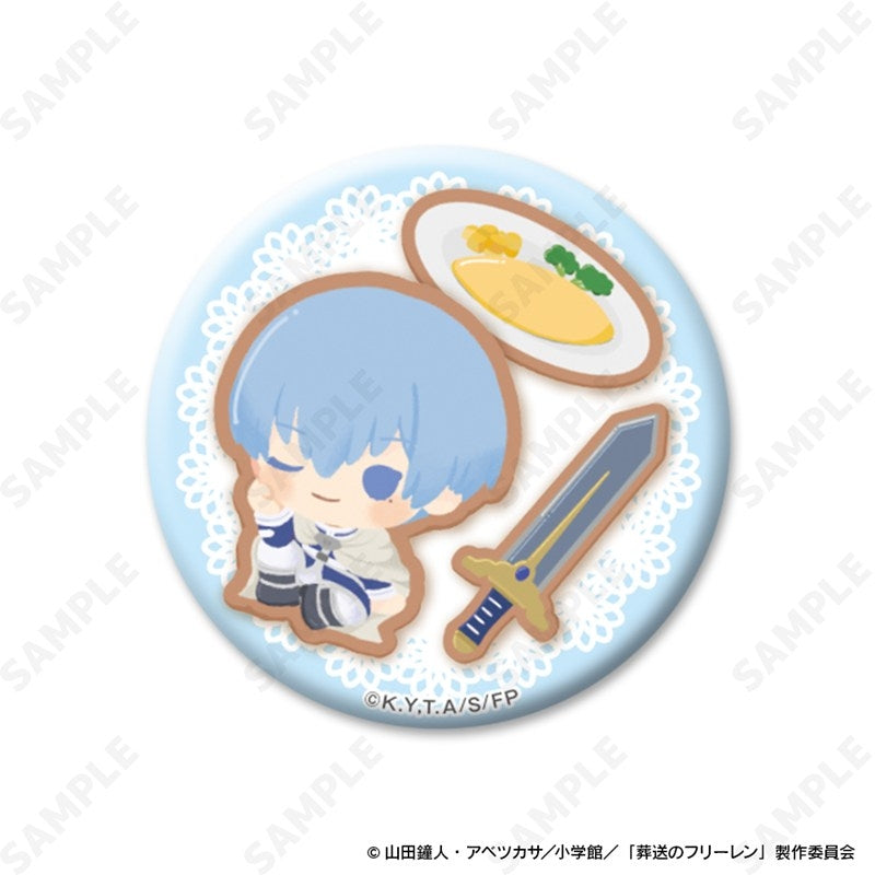(1BOX=8)(Goods - Badge) Frieren: Beyond Journey's End Trading Mat Button Badge (Blind Box -Single)