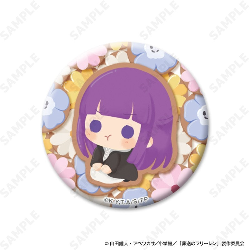 (1BOX=8)(Goods - Badge) Frieren: Beyond Journey's End Trading Mat Button Badge (Blind Box -Single)