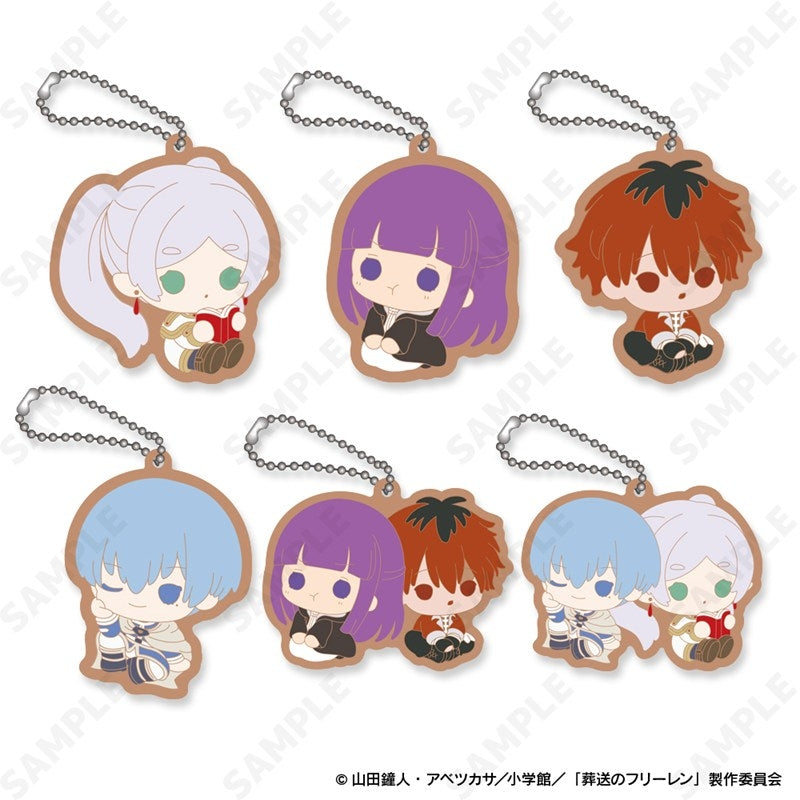 (1BOX=6)(Goods - Keychain) Frieren: Beyond Journey's End Trading Rubber Keychain(Blind Box -Single)