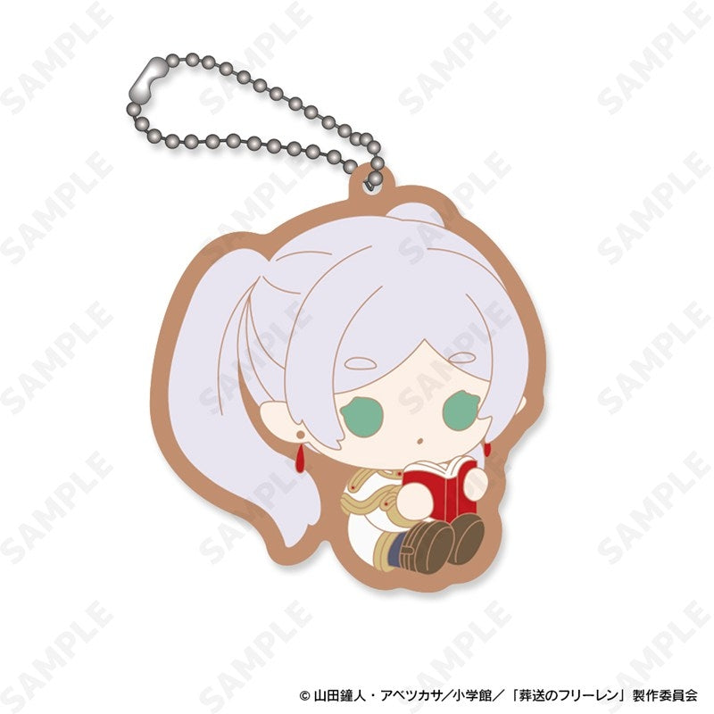 (1BOX=6)(Goods - Keychain) Frieren: Beyond Journey's End Trading Rubber Keychain(Blind Box -Single)