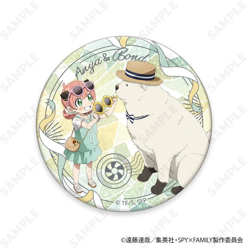 (1BOX=8)(Goods - Badge) TV Anime SPY x FAMILY Trading Button Badge [Summer Outing](Blind Box -Single)