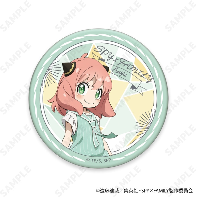 (1BOX=8)(Goods - Badge) TV Anime SPY x FAMILY Trading Button Badge [Summer Outing](Blind Box -Single)