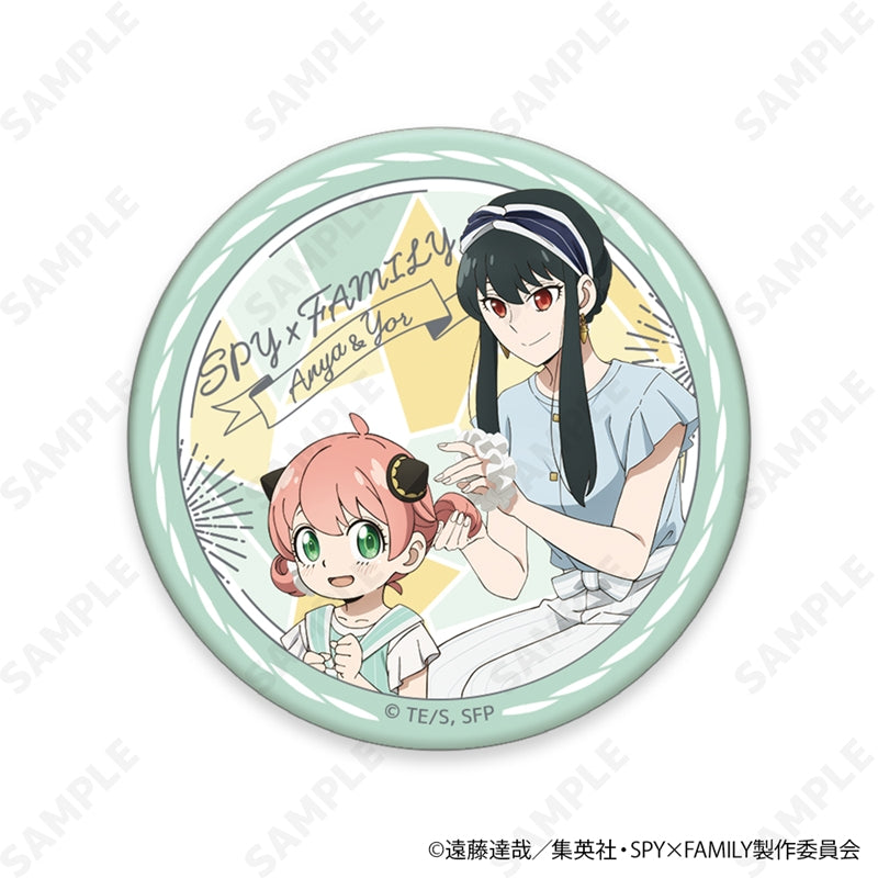 (1BOX=8)(Goods - Badge) TV Anime SPY x FAMILY Trading Button Badge [Summer Outing](Blind Box -Single)