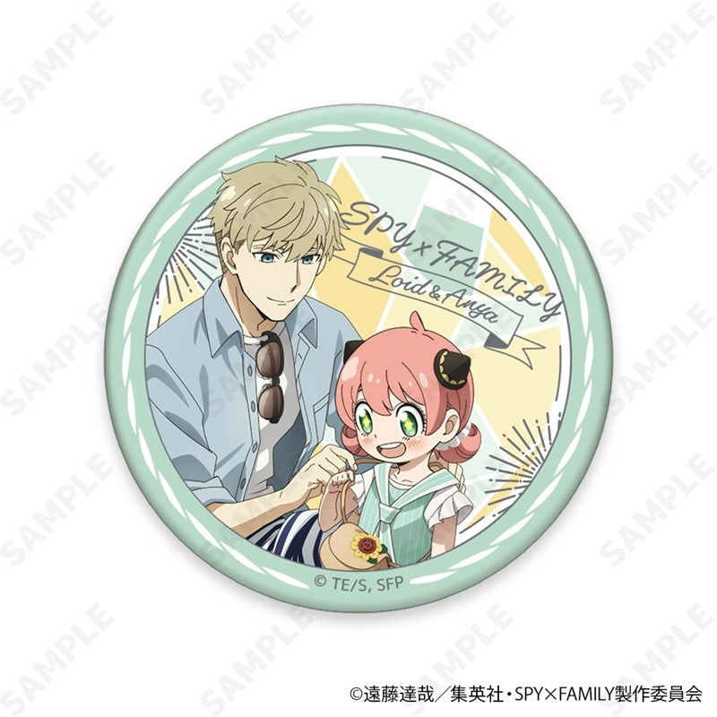 (1BOX=8)(Goods - Badge) TV Anime SPY x FAMILY Trading Button Badge [Summer Outing](Blind Box -Single)