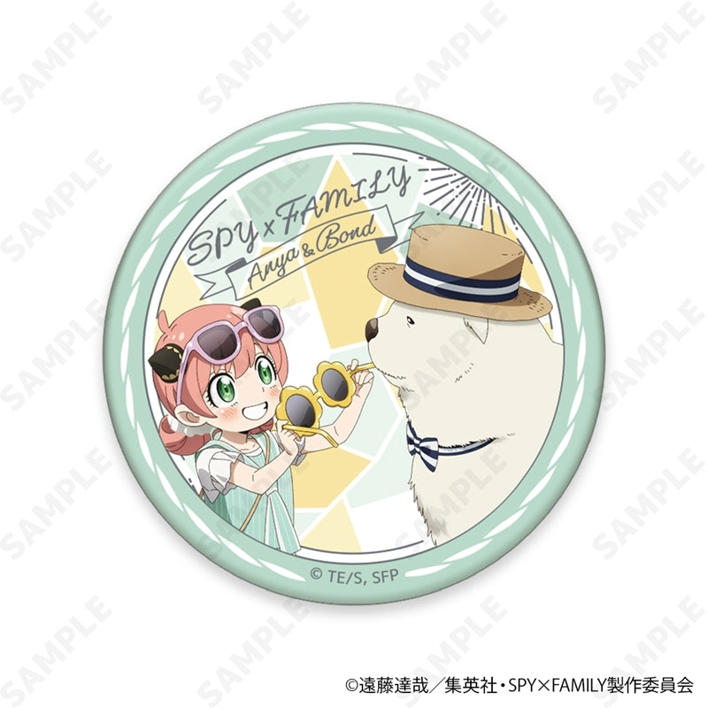 (1BOX=8)(Goods - Badge) TV Anime SPY x FAMILY Trading Button Badge [Summer Outing](Blind Box -Single)