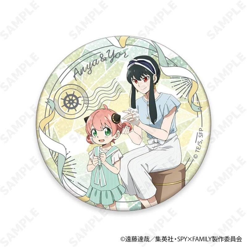 (1BOX=8)(Goods - Badge) TV Anime SPY x FAMILY Trading Button Badge [Summer Outing](Blind Box -Single)