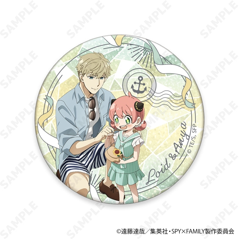 (1BOX=8)(Goods - Badge) TV Anime SPY x FAMILY Trading Button Badge [Summer Outing](Blind Box -Single)