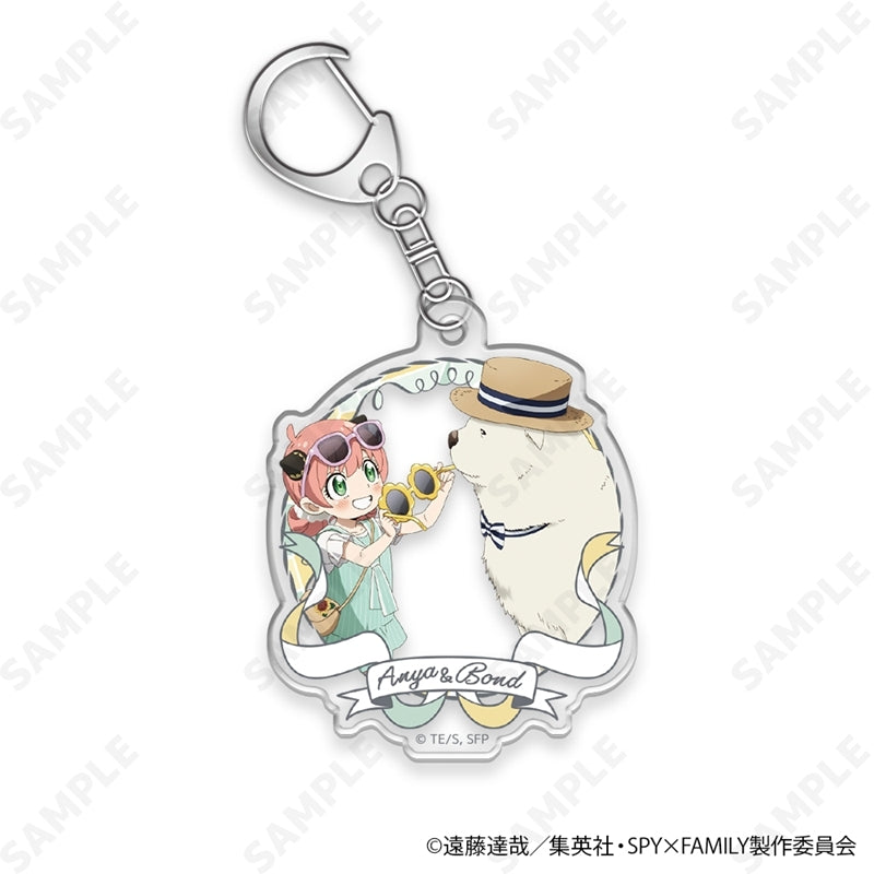 1BOX=8)(Goods - Keychain) TV Anime SPY x FAMILY Trading Acrylic Keych